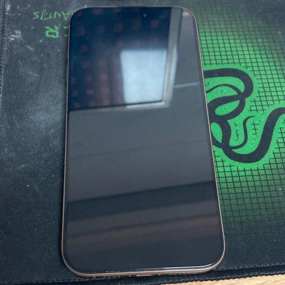 Apple Smartphone with Black Finish